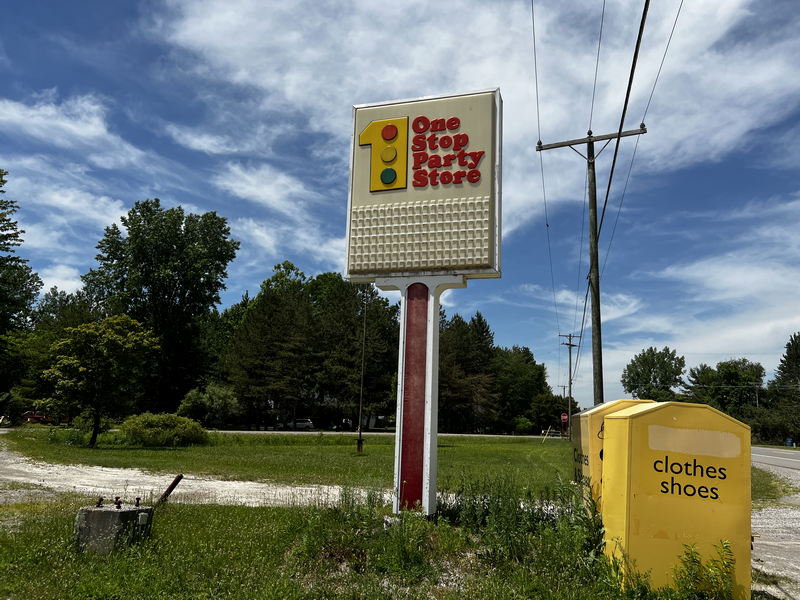 One Stop Party Store - June 2022 Photo Of Amazing Sign (newer photo)